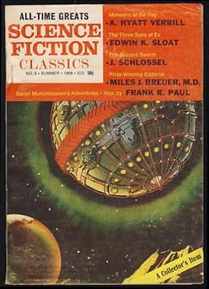 Seller image for Science Fiction Classics Summer 1968 for sale by Parigi Books, Vintage and Rare
