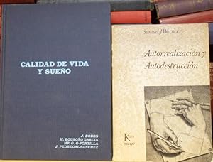 Bild des Verkufers fr Autorrealizacin y Autodestruccin + Calidad de vida y sueo (2 libros) zum Verkauf von Libros Dickens