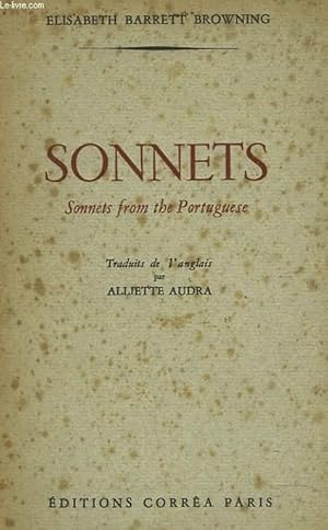 Image du vendeur pour SONNETS. (SONNETS FROM THE PORTUGUESE) mis en vente par Le-Livre