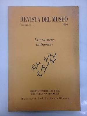 REVISTA DEL MUSEO. Volumen 1. 1986 (Literaturas indigenas)