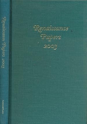 Imagen del vendedor de Renaissance Papers 2003 a la venta por Barter Books Ltd