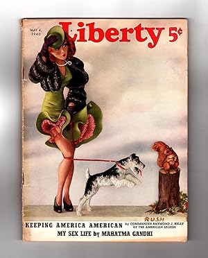 Liberty Magazine - May 4, 1940. Rosalie Rush Pin-Up Cover