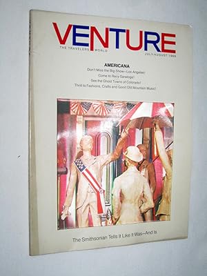 Venture, The Traveler's World, July August 1969, ( Los Angeles, Saratoga, Colorado.)