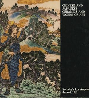 Bild des Verkufers fr Chinese and Japanese ceramics and works of art. Property from Mr. and Mrs. Jack Snelson [and] various owners. June 4, 1981 zum Verkauf von Kaaterskill Books, ABAA/ILAB