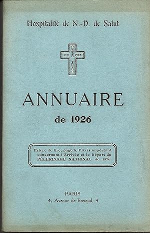 Annuaire de 1926