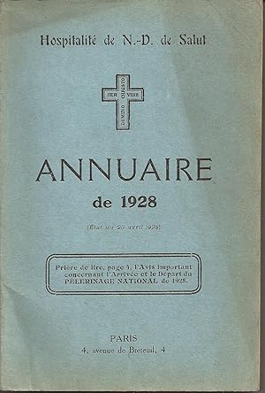 Annuaire de 1928