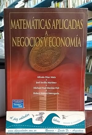 MATEMATICAS APLICADAS A NEGOCIOS Y ECONOMIA