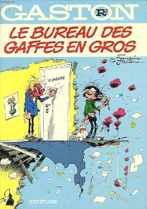 Seller image for GASTON, R2, LE BUREAU DES GAFFES EN GROS for sale by Le-Livre