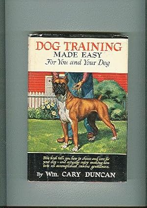 Image du vendeur pour DOG TRAINING: Made Easy: for you and your dog mis en vente par ODDS & ENDS BOOKS