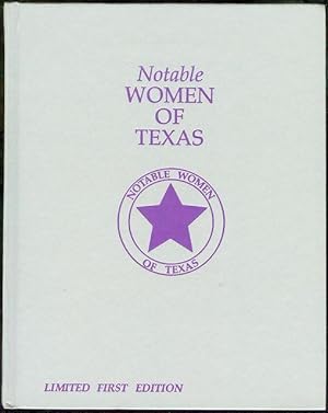 Notable Women of Texas 1984-1985