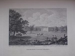 Seller image for Original Antique Engraving Illustrating Sherborne Castle in Oxfordshire. for sale by Rostron & Edwards