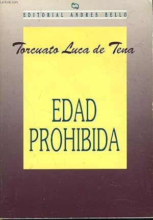 Imagen del vendedor de EDAD PROHIBIDA a la venta por Le-Livre