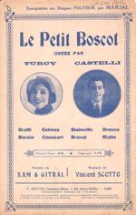 Partition de "Le Petit Boscot", chanson créée par Turcy et Castelli