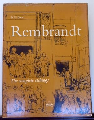 Immagine del venditore per REMBRANDT: THE COMPLETE ETCHINGS venduto da RON RAMSWICK BOOKS, IOBA