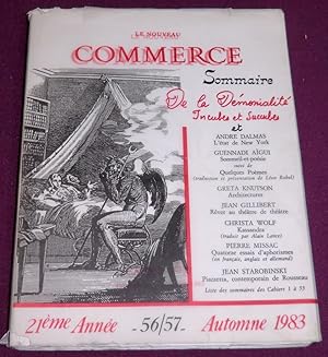 Seller image for LE NOUVEAU COMMERCE Cahier 56-57 for sale by LE BOUQUINISTE