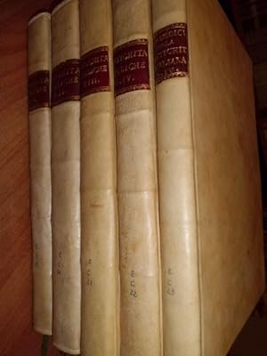 Seller image for Delle antichit italiche parte prima (-quarta) con due appendici e documenti. for sale by Libreria Brighenti