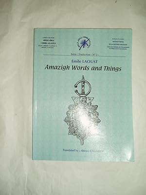 Bild des Verkufers fr Amazigh Words and Things zum Verkauf von Expatriate Bookshop of Denmark