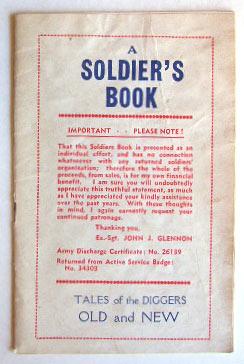 Seller image for A soldiers book: tales of the diggers old and new. for sale by Lost and Found Books