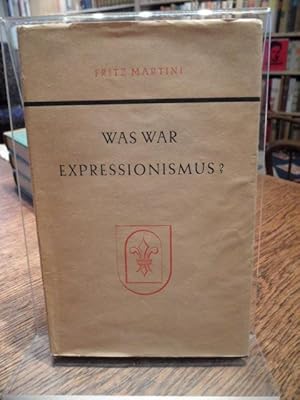 Was war Expressionismus? Deutung und Auswahl seiner Lyrik.