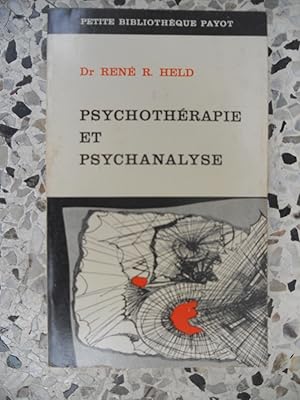 Seller image for Psychotherapie et psychanalyse for sale by Frederic Delbos