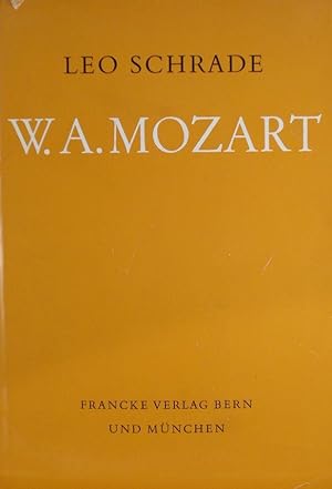 Imagen del vendedor de W. A. Mozart a la venta por Austin Sherlaw-Johnson, Secondhand Music