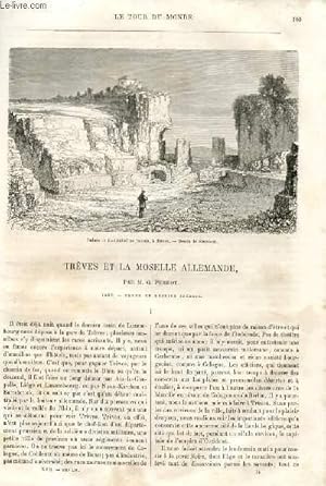 Image du vendeur pour Le tour du monde - nouveau journal des voyages - livraison n431 - Trves et la Moselle allemande par G. Perrot (1867). mis en vente par Le-Livre