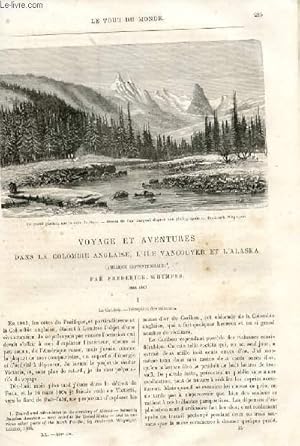 Image du vendeur pour Le tour du monde - nouveau journal des voyages - livraison n510,511 et 512 - voyage et aventures dans la Colombie anglaise, l'le Vancouver et l'Alaska (Amrique septentrionnale) par Frederic Whymper (1864-1867). mis en vente par Le-Livre