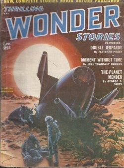 Seller image for THRILLING WONDER Stories: April, Apr. 1952 ("Double Jeopardy") for sale by Books from the Crypt