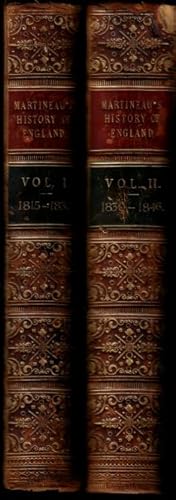 The History of England During the Thirty Years' Peace: 1816 - 1846 (in 2 volumes)