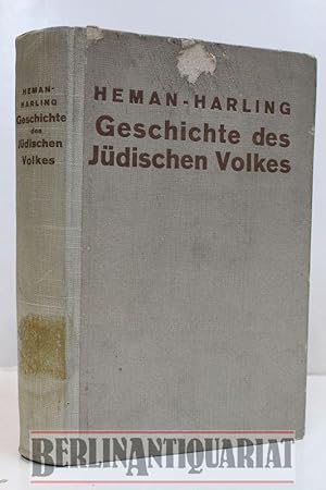 Bild des Verkufers fr Geschichte des jdischen Volkes seit der Zerstrung Jerusalems in 2. gekrzter u. bis auf die Gegenwart fortgefhrter Auflage, hrsg. von O. v. Harling. zum Verkauf von BerlinAntiquariat, Karl-Heinz Than