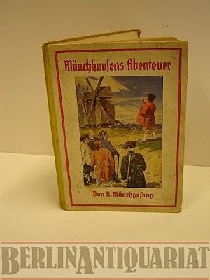 Seller image for Mnchhausens Abenteuer. Fr die Jugend herausgegeben. for sale by BerlinAntiquariat, Karl-Heinz Than