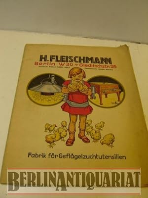 Bild des Verkufers fr Fabrik fr Geflgelzuchtutensilien. zum Verkauf von BerlinAntiquariat, Karl-Heinz Than