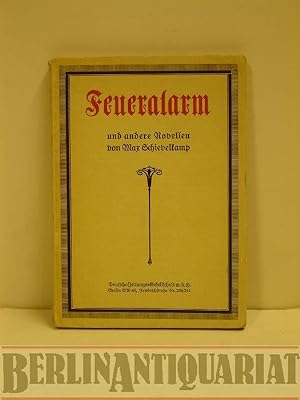 Seller image for Feueralarm und andere Novellen. for sale by BerlinAntiquariat, Karl-Heinz Than