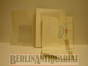 Bild des Verkufers fr Von Berlin ber Lansberg (bei Berlin) und Strausberg nach Writzen. Texterluterungen von Melzer. Reprint von ca. 1805. zum Verkauf von BerlinAntiquariat, Karl-Heinz Than