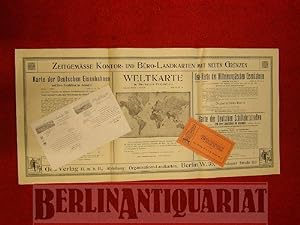 Image du vendeur pour Landkarten mit neuen Grenzen. mis en vente par BerlinAntiquariat, Karl-Heinz Than