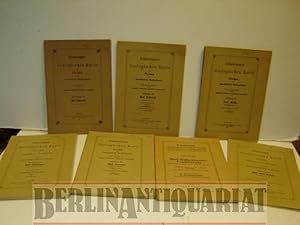 Bild des Verkufers fr Erluterungen zur geologischen Karte von Preuen und benachbarten Bundesstaaten. DIVERSE HEFTE: zum Verkauf von BerlinAntiquariat, Karl-Heinz Than