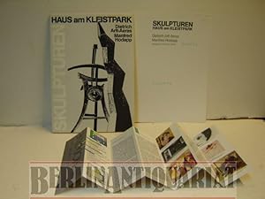 Imagen del vendedor de Skulpturen Haus am Kleistpark. Dietrich Arlt-Aeras, Manfred Hodapp. (Ausstellungskatalog.) a la venta por BerlinAntiquariat, Karl-Heinz Than