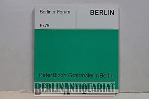 Image du vendeur pour Grabmler in Berlin. Erschienen sind Teil I bis IV LIEFERBAR z.Z. nur Band 1, 3 und 4, Band 2 z. Z. VERKAUFT !!!!!!!!!!!!!! mis en vente par BerlinAntiquariat, Karl-Heinz Than