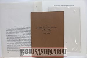 Bild des Verkufers fr Die preuische Haupt-Kadettenanstalt zu Lichterfelde. (Texterluterungen: Melzer.) Faksimile. Von 1888. zum Verkauf von BerlinAntiquariat, Karl-Heinz Than