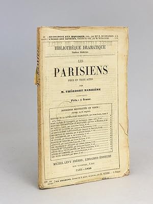 Les Parisiens. Pièce en trois actes. Représentée pour la première fois, à Paris, sur le théâtre d...