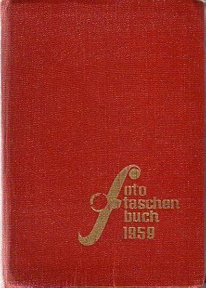 Bild des Verkufers fr Fototaschenbuch 1959. zum Verkauf von Antiquariat Carl Wegner