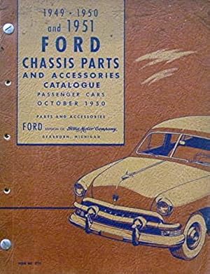 1949-1950 and 1951 Ford Chassis Parts and Accesories Catalogue