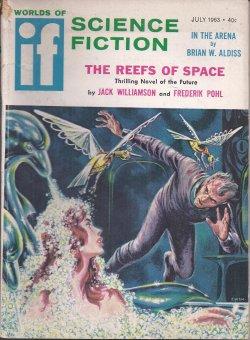 Bild des Verkufers fr IF Worlds of Science Fiction: July 1963 ("The Reefs of Space") zum Verkauf von Books from the Crypt