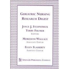 Seller image for Geriatric Nursing Research Digest for sale by Mahler Books