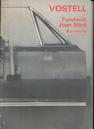 Bild des Verkufers fr Wolf Vostell. Environments, pintura, happenings, dibuixos, video de 1958 a 1978 Fundaci Joan Mir, Centre d'Estudis d'Art Contemporani; amb la col-laboraci de l'Institut Alemany de Barcelona. Exhibition held at Fundaci Joan Mir, Barcelona, 4 January-4 February 1979. zum Verkauf von Fundus-Online GbR Borkert Schwarz Zerfa