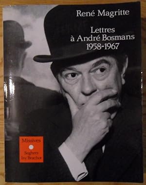 Image du vendeur pour Ren Magritte : Lettres  Andr Bosmans 1958 - 1967. mis en vente par Vasco & Co / Emilia da Paz