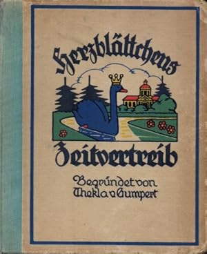 Imagen del vendedor de Herzblttchens Zeitvertreib. Band 69. Herausgegeben von Joesephine Siebe. a la venta por Antiquariat an der Nikolaikirche