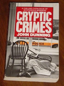 Image du vendeur pour Cryptic Crimes mis en vente par Makovski Books