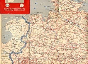 Standard Fernfahrer-Karte. Nördlicher und südlicher Teil.