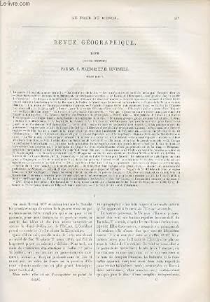 Seller image for Le tour du monde - nouveau journal des voyages - Revue gographique 1878 (second semestre) par C. Maunoir et H. Duveyrier. for sale by Le-Livre